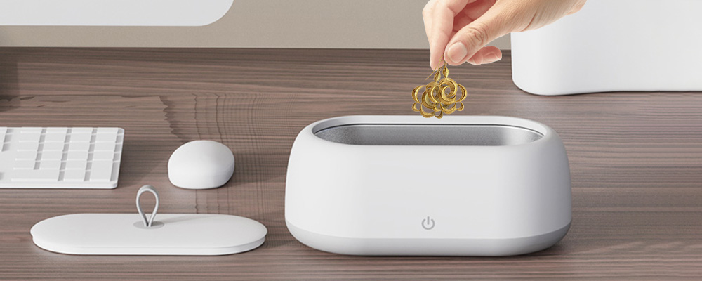 Home jewelry ultrasonic cleaner