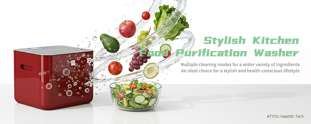 custom brand Stylish Kitchen Food Purifier Washer