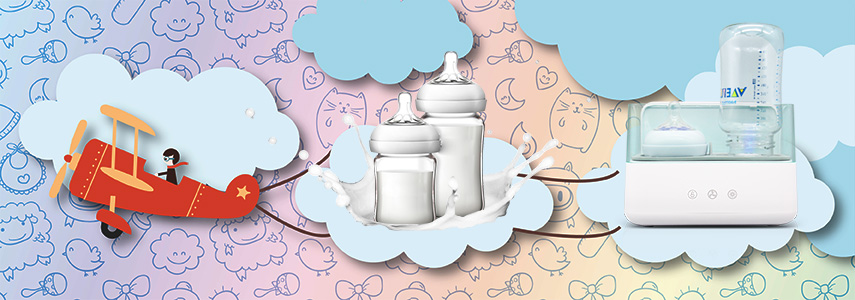 How To Disinfect Baby Bottles While Traveling Abroad With A Cute Baby?